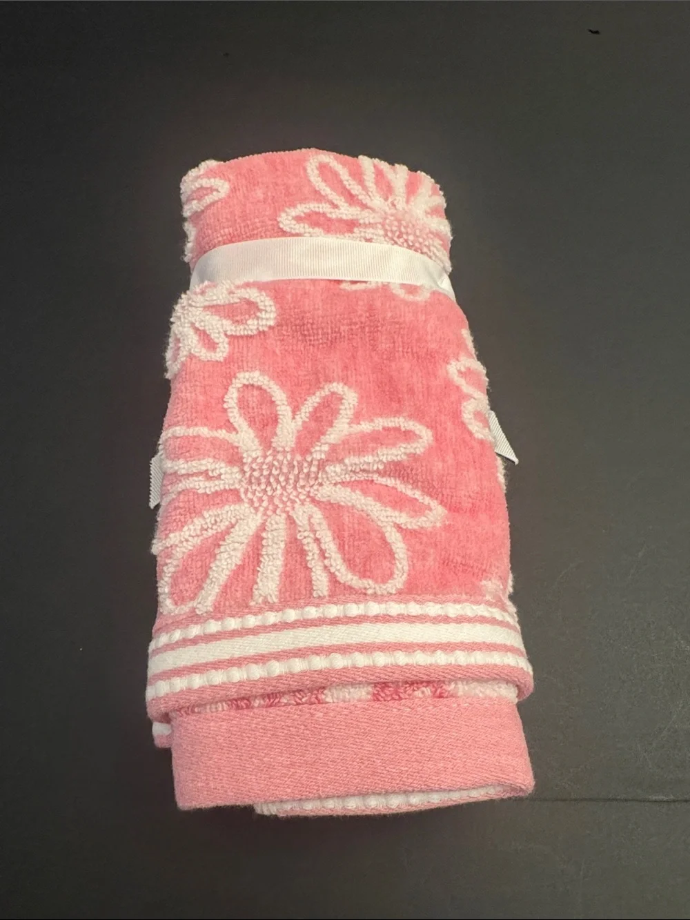 6pc ECOEXISTENCE Eco-Melange Quick Dry Patterned Zero Twist Loops Bath Towel Set